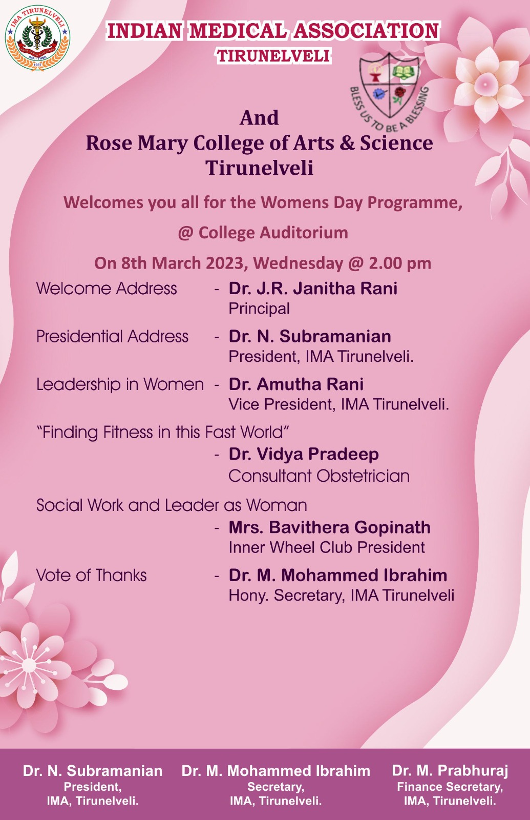 Read more about the article Womens Day celebrated on” March 8 -2023″