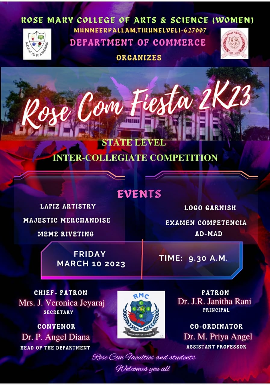 Read more about the article Commerce Department organize  “A State Level Inter Collegiate Competition “on 10/3/2023